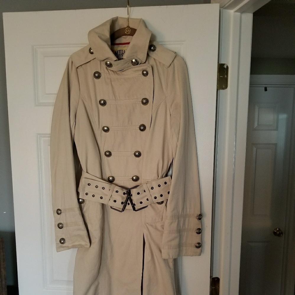 Millard Fillmore Military Style Raincoat
